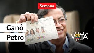 🔴 Gustavo Petro es presidente electo de Colombia transmisión especial de SEMANA  Elecciones 2022 [upl. by Ynnal]