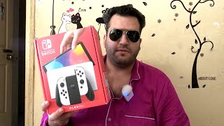 Nintendo Switch OLED Unboxing Hindi India [upl. by Drape233]