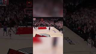 Dame step back buzzer beater FROM THE LOGO 🤯 shorts [upl. by Oika]