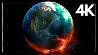 Glowing Earths Jazzy Journey  Live Wallpaper  4K Wallpaper [upl. by Notna691]