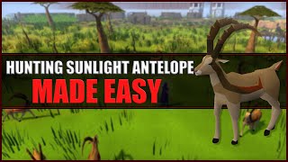 Quick Guide to Hunting Sunlight Antelopes in OSRS  Hunter Guide  Hunters Rumours [upl. by Sirmons]