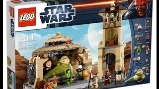 LEGO Star Wars 9516 Jabbas Palace HD Review  wwwflyguynet [upl. by Koran]