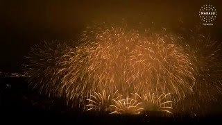 Official  Novoroční ohňostroj Praha 2016  MAKALU Fireworks [upl. by Artined]