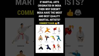 Why Doesnt India Have The Most And Best Quality Martial Artist martialarts karatesir karate [upl. by Amena484]