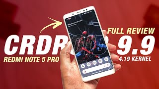 Redmi Note 5 Pro  CrDroid 99 Update  Android 13 QPR3  419 Kernel  Full Detailed Review [upl. by Aicia]