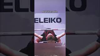 Women’s World Record Bench Press 248lbs at 114lbs weight [upl. by Eiznyl]