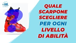 SCELTA DELLO SCARPONE per lo SCIATORE IN EVOLUZIONE [upl. by Scornik336]