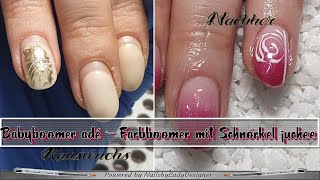 Von Babyboomer zu Farbboomer mit Schnörkeldesign  NailsbyLadyDesigner [upl. by Rratsal40]