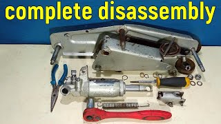 Disassembling of a hydraulic floor jack for rebuild or fix [upl. by Letnuhs]