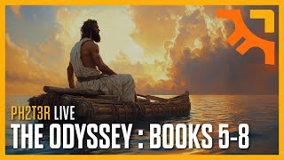 The Odyssey Books 58  PH2T3R  The Journal of Solar Culture homer greekmythology odysseus [upl. by Ixela]