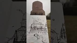 A Trip to Sarnathsarnath varanasi sketching [upl. by Suirrad]