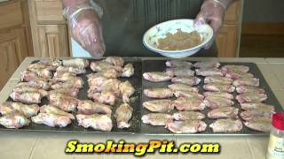 SmokingPitcom  Yoder YS640 Pellet Smoked Caribbean Key Lime Party Wings Tiger SaucedSPmp4 [upl. by Dnalyaw]