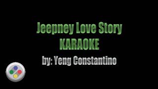 Yeng Constantino Jeepney Love Story Karaoke [upl. by Ocsicnarf]