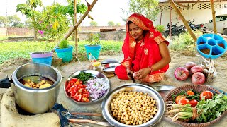 काबुली चने के छोले देसी मसालों को पीस कर मेरे तरीके से बनाओगे तो स्वाद दो गुना बढ़ जाता है [upl. by Ozne]