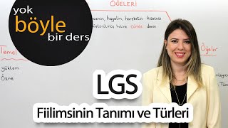 LGS  Türkçe  Fiilimsinin Tanımı ve Türleri [upl. by Ainahtan]