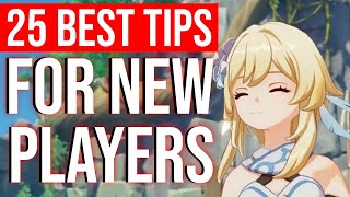 Genshin Impact Beginners Guide 25 Tips for New  Returning Players [upl. by Mirielle299]