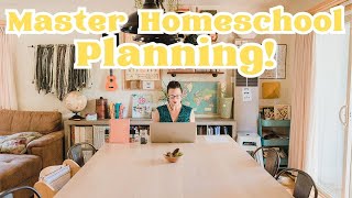 HOW TO PLAN A HOMESCHOOL YEAR  Homeschool Planning For Multiple Students [upl. by Gunn]