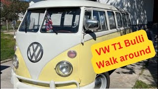 VW T1 Bulli  Walk around  what did I buy in Germay vw vwvan [upl. by Gael592]