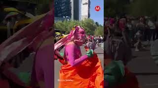 Así se vivió la marcha a favor del aborto en la CdMx milenioshorts [upl. by Richer]