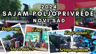 NAMEŠTANJE ŠTANDOVA  Šta nas čeka na sajmu poljoprivrede 2024  Najava [upl. by Margherita]