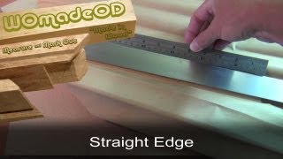 Precision Straight Edge  How to make one [upl. by Anairb]