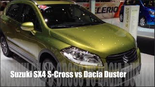 Suzuki SX4 SCross vs Dacia Duster [upl. by Egbert]