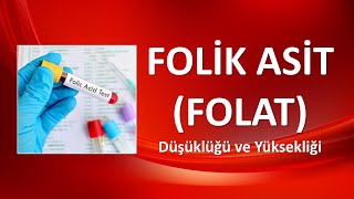 FOLİK ASİT NEDİR EKSİKLİĞİNDE NELER OLUR [upl. by Gamages]