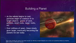 Lesson 7  Lecture 4  Formation of the Solar System  OpenStax  OpenStax [upl. by Ayanat]