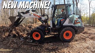 Picking Up Our New Bobcat L95 Loader [upl. by Nyret449]