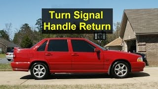 Why wont my turn signal handle return to neutral  Quick tip [upl. by Seward]