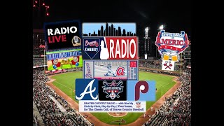 Atlanta Braves vs Phillies MLB LIVE Stream  Braves Country Baseball PlayByPlay AI Watch Party [upl. by Jamesy]