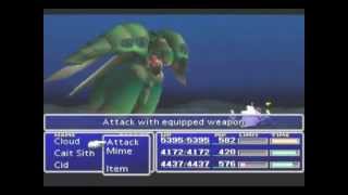 Lets Play Final Fantasy VII 110  Emerald Battle [upl. by Flessel]