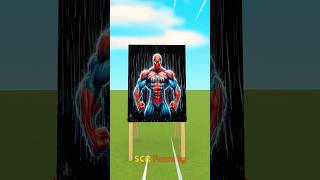 Help Nick overcome the challenge of drawing Spider Man in Scary Teacher 3D scarryteacher [upl. by Dallman]