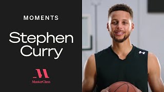 Stephen Curry Where Steph Aims  MasterClass Moments  MasterClass [upl. by Ahsekan]