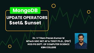 Update Operators in MongoDB set and unset [upl. by Etat]