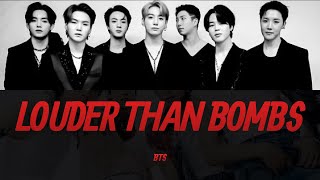 BTS 방탄소년단 Louder Than Bombs Lyrics Video  KPOPWorld Music [upl. by Corson]