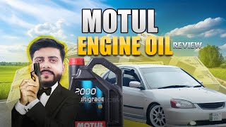 MOTUL Engine Oil Review  Oil Change and Guide  Pros and Cons [upl. by Anaela965]