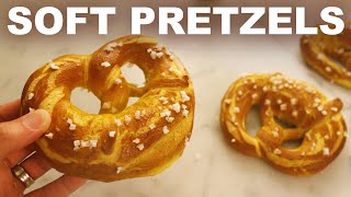 Germanstyle soft pretzels — no lye [upl. by Vowel]