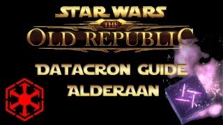 SWTOR  Datacron Guide  Alderaan Empire [upl. by Gertrudis]