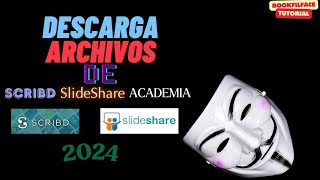 ☀️Cómo descargar documentos de Scribd SlideShare☝ GRATIS💥 [upl. by Enytsuj26]