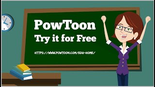 Easy Animation tutorial in Powtoon for free  How to use powtoon free [upl. by Natye630]