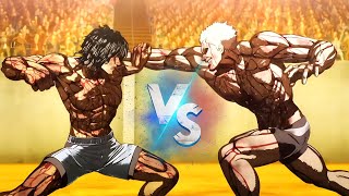 Tokita Ohma vs Kure Raian DUBBED Kengan Ashura 😱❤️🤯💯🔥🍿🥳💪👌 [upl. by Obe]