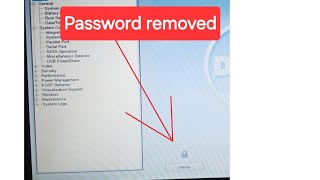 DELL BIOS PASSWORD RESET [upl. by Ahseim]
