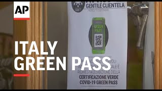 Exasperation in Italy over green pass unfairness [upl. by Elvia]