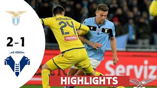 Lazio vs Hellas Verona 21  All Goals amp Extended Highlights  Seria A [upl. by Wilder]