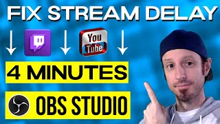 How To Fix Stream Delay  Low Latency  OBS Studio 2023 [upl. by Acihsay]