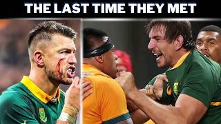 Springboks Vs Wallabies 2023 Rugby Championship Highlights  Last Time They Met [upl. by Adniled]