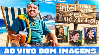 IEM Rio 2024 Dia 1  COM Gaules AO VIVO COM IMAGENS [upl. by Rivy495]