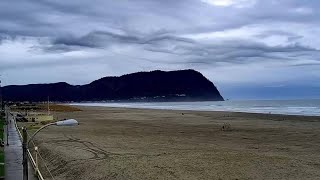 Rare undulatus asperatus clouds seen over Oregon Coast [upl. by Atirrehs]