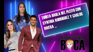 TOÑITA HABLA DE CYNTHIA RODRÍGUEZ Y CARLOS RIVERA Y SU PASO POR AZTECA entrevistas [upl. by Giulia]